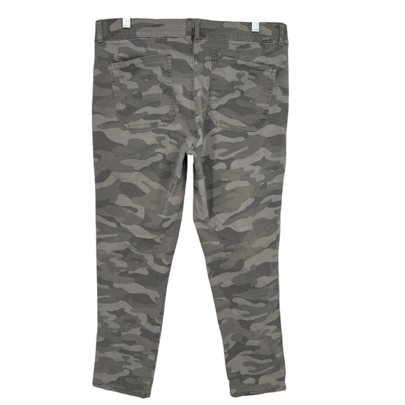 Democracy "Ab"Technology Camouflage Multi-pocket Pants Gray Size 10 - Picture 4 of 9